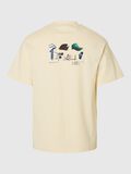 Selected PRINTED CREWNECK T-SHIRT, Egret, highres - 16097663_Egret_1189120_002.jpg