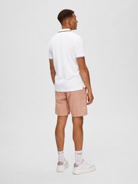 KURZÄRMELIGES POLO SHIRT, Bright White, highres