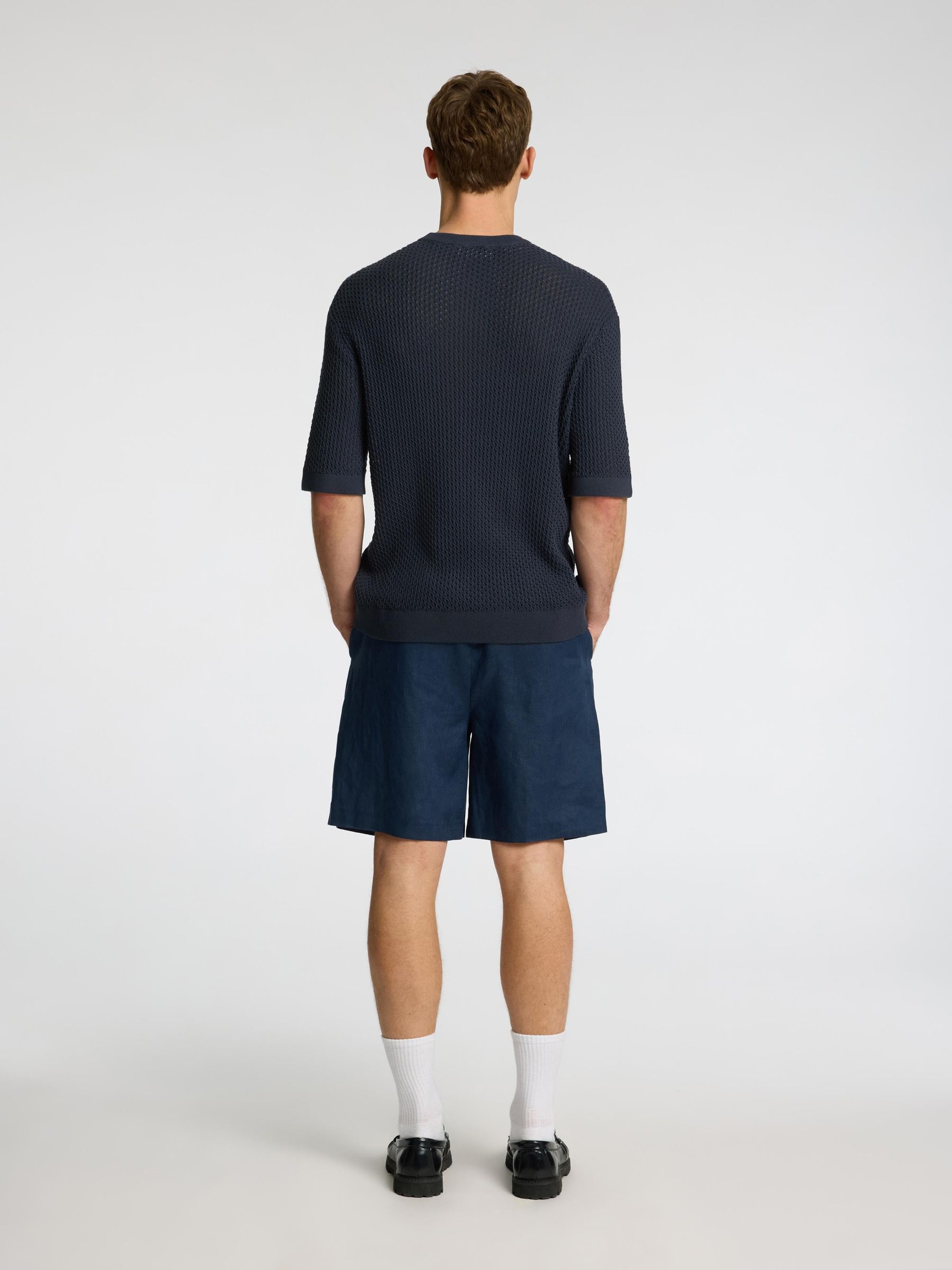 KNITTED T-SHIRT, Outer Space, highres