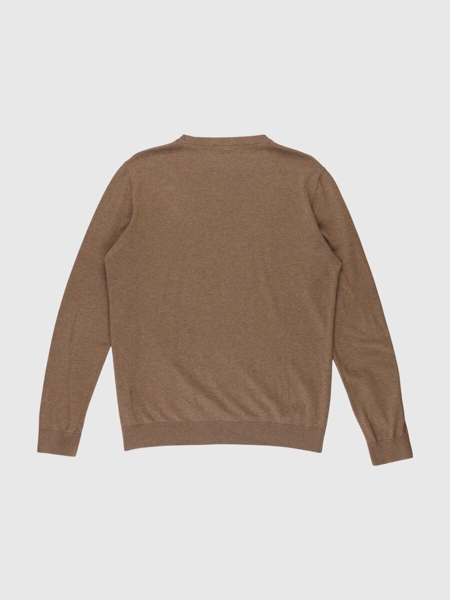 Selected PULLOVER, Teak, highres - 80000401_Teak_002.jpg