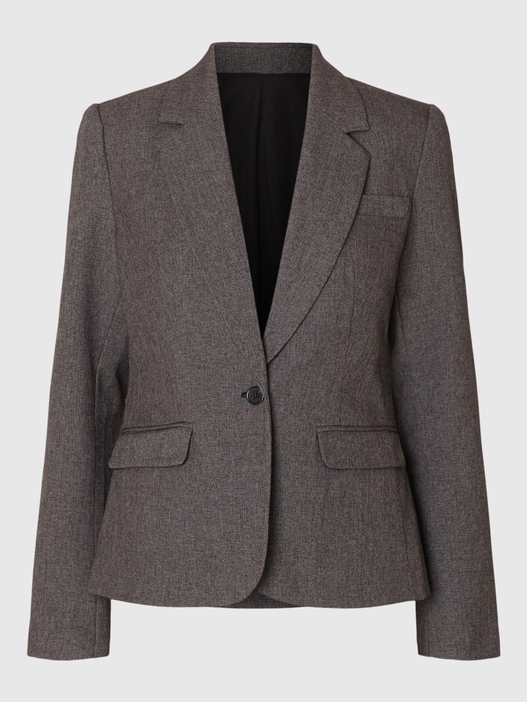 SLIM FIT BLAZER, Black, highres