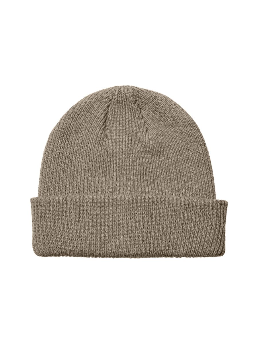 Selected WOLMIX KNIT MUTS, Greige, highres - 16075397_Greige_001.jpg