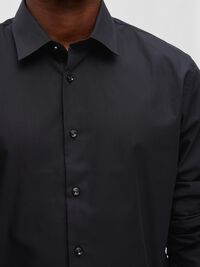 ESTILO FORMAL CAMISA, Black, highres