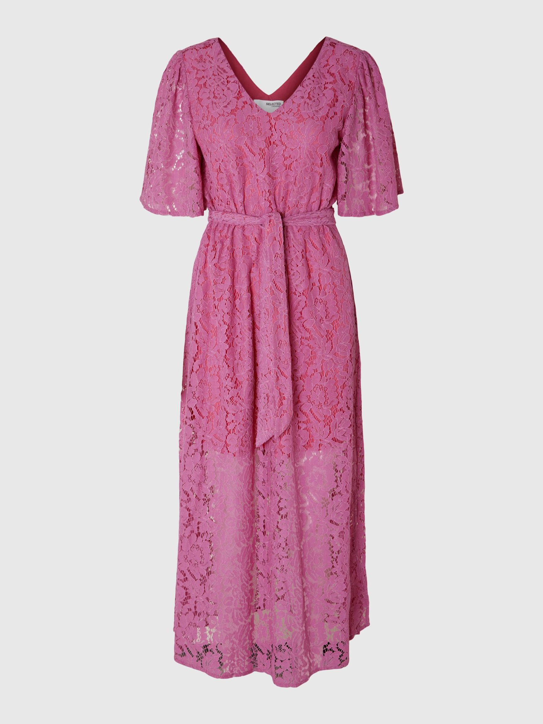 VESTITO MIDI, Phlox Pink, highres