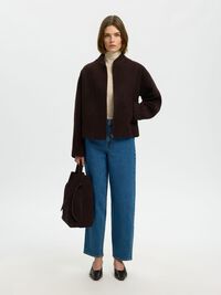 WOOL BLEND JACKET, Delicioso, highres