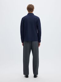 CLASSIC OVERSHIRT, Navy Blazer, highres