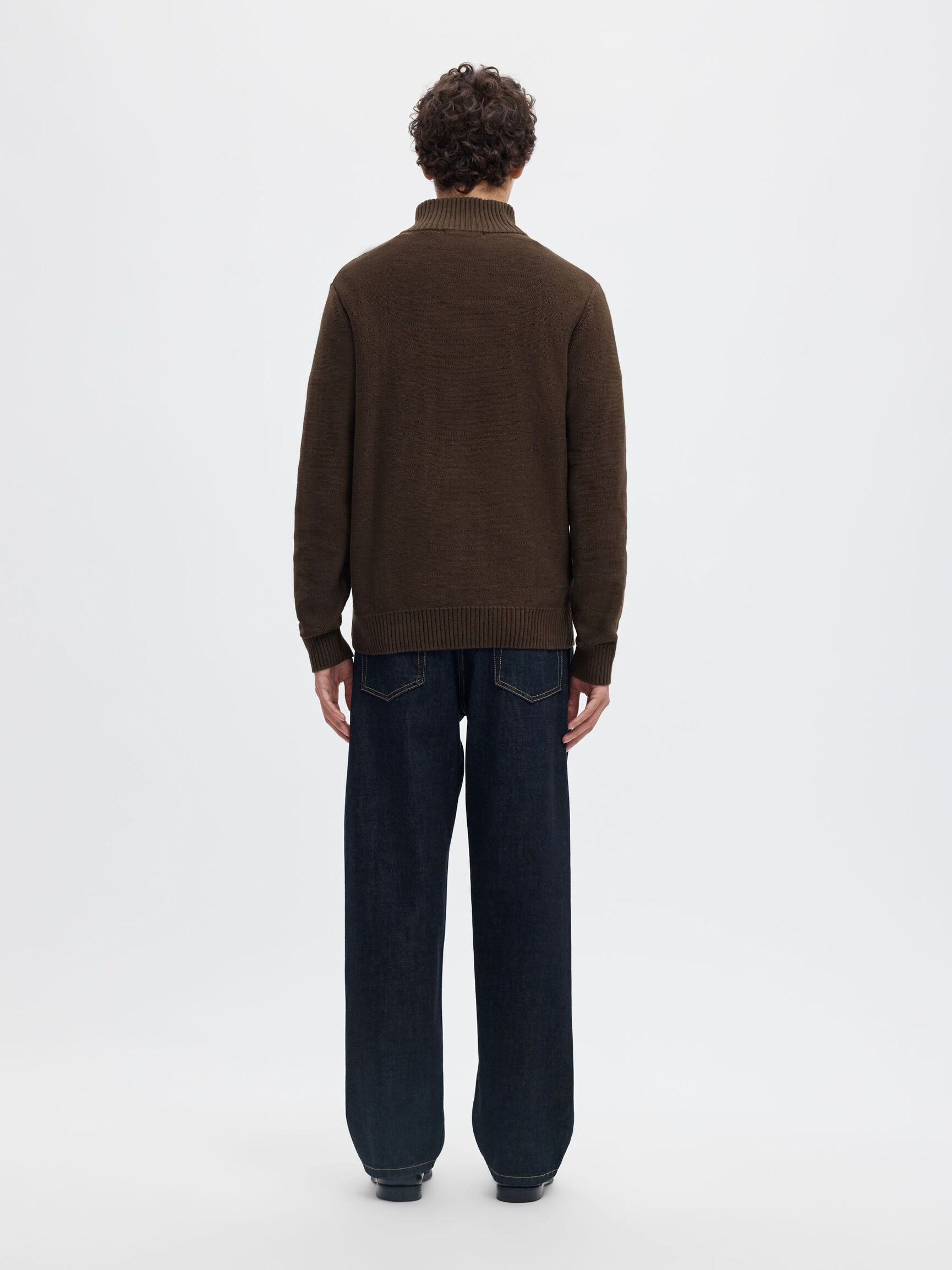 HALV GLIDELÅS PULLOVER, Delicioso, highres