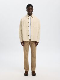 175 TEXTURIERTE SLIM FIT CHINO, Pure Cashmere, highres