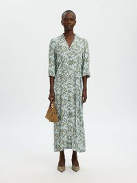 VESTITO LUNGO, Deep Lichen Green, highres