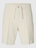 Selected REGULAR FIT SHORTS AUS LEINENGEMISCH, Pure Cashmere, highres - 16097604_PureCashmere_1183222_001.jpg