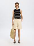 Selected WIDE FIT HIGH WAISTED SHORTS, Birch, highres - 16097726_Birch_005.jpg