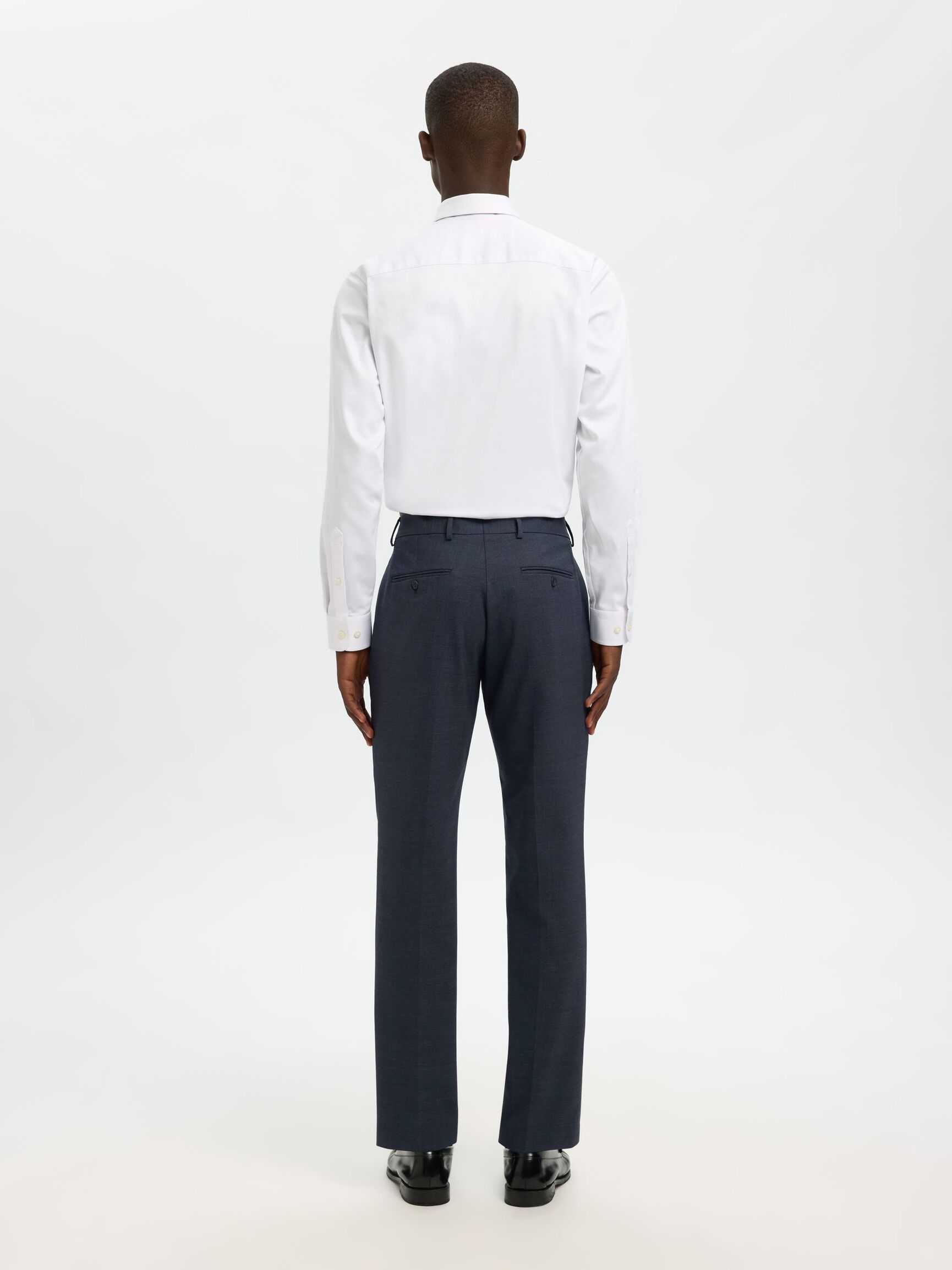 WOOL BLEND  SUIT TROUSERS, Sky Captain, highres