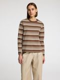Selected BOXY FIT T-SHIRT MET LANGE MOUWEN, Chestnut, highres - 16099324_Chestnut_1221919_008.jpg