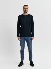 172 SLIM TAPERED FIT JEANS, Medium Blue Denim, highres