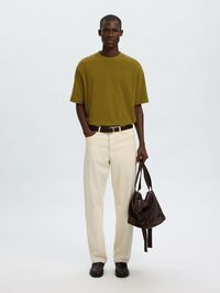 LOOSE FIT T-SHIRT, Fir Green, highres