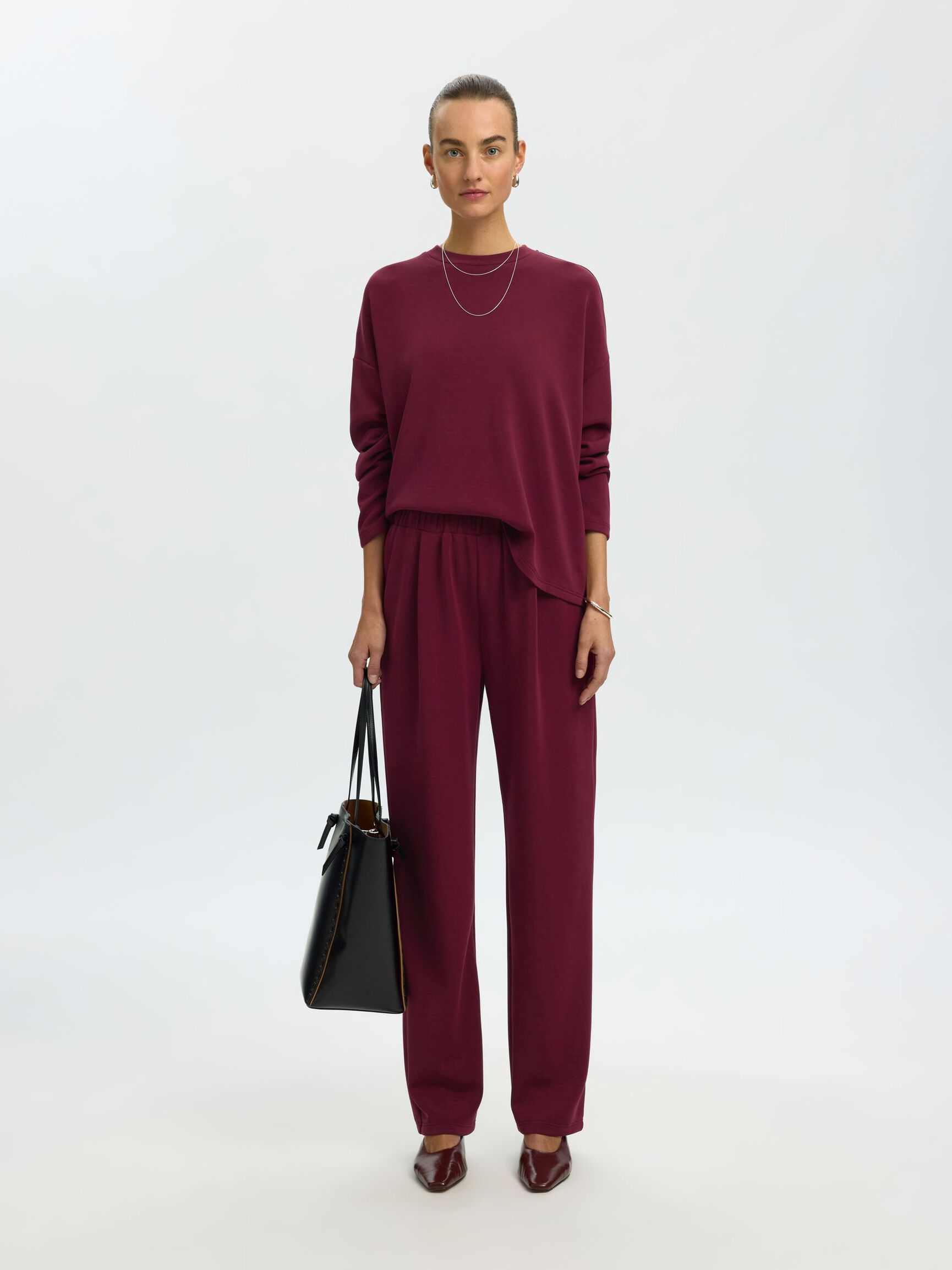 REGULAR FIT BROEK, Tawny Port, highres