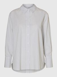100% BAUMWOLL HEMD, Bright White, highres