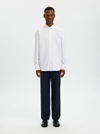 STRETCH REGULAR FIT HEMD, Bright White, highres