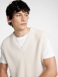 Selected WOOL BLEND KNITTED VEST, Tofu, highres - 16094583_Tofu_008.jpg