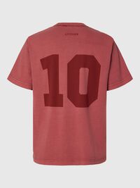 SHORT SLEEVED CREWNECK T-SHIRT, Syrah, highres