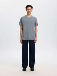 CLASSIQUE T-SHIRT, Medium Grey Melange, highres