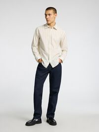 JEANSY O REGULARNYM FASONIE, Dark Blue Denim, highres