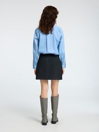MINIGONNA, Dark Grey, highres