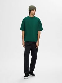 LOOSE FIT T-SHIRT, Rain Forest, highres