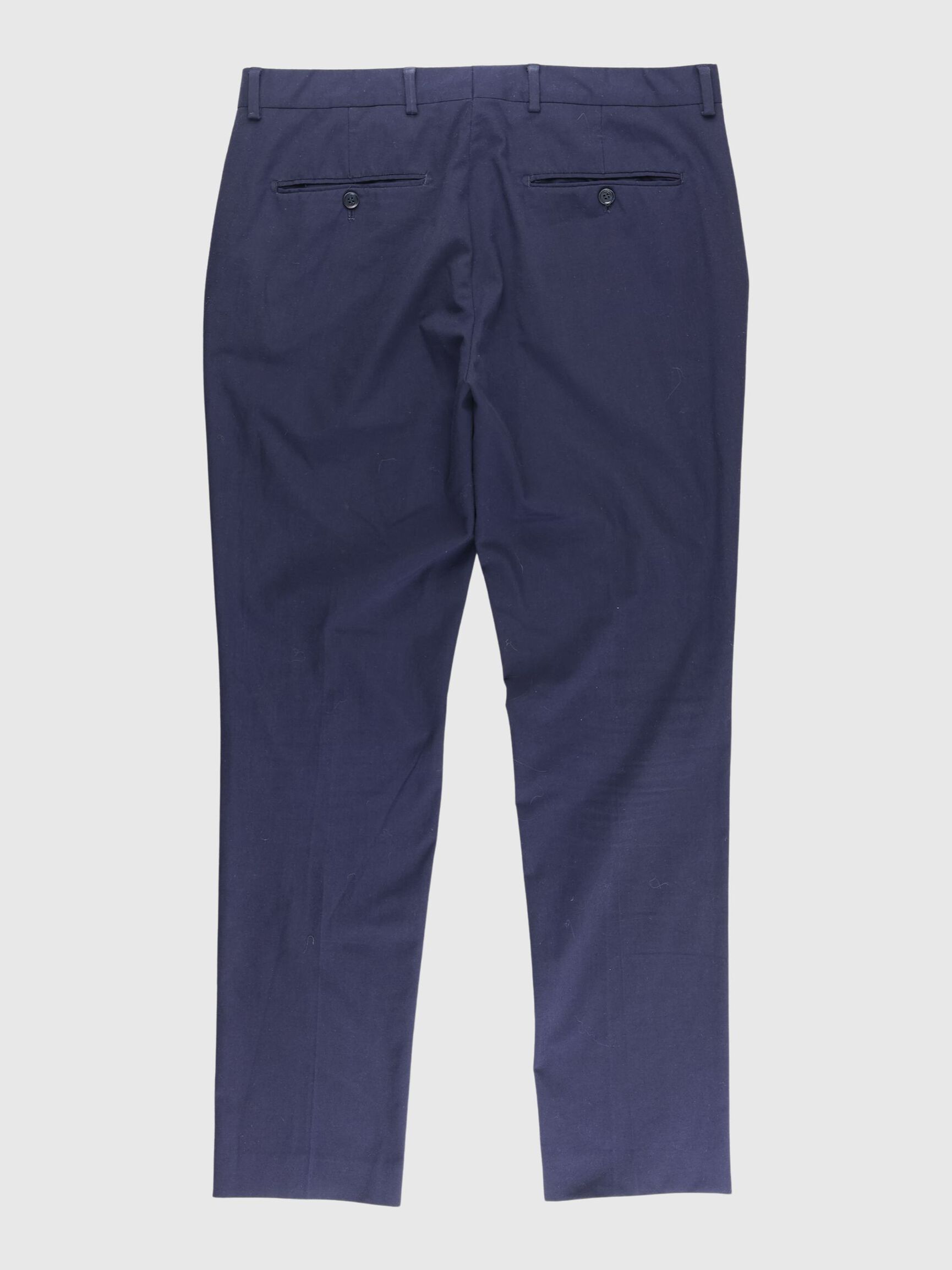 SLIM FIT TROUSERS, Navy Blazer, highres