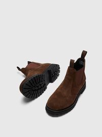 SUÈDE CHELSEA BOOTS, Demitasse, highres