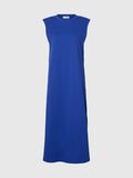 Selected COTTON SLEEVELESS MAXI DRESS, Dazzling Blue, highres - 16097881_DazzlingBlue_001.jpg
