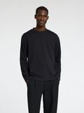 Selected LOOSE FIT LONGSLEEVE, Black, highres - 16097847_Black_003.jpg