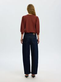 POFMOUW SWEATSHIRT, Cherry Mahogany, highres