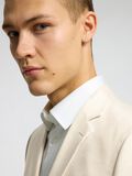 Selected SINGLE BREASTED SLIM-FIT BLAZER, Egret, highres - 16090946_Egret_006.jpg