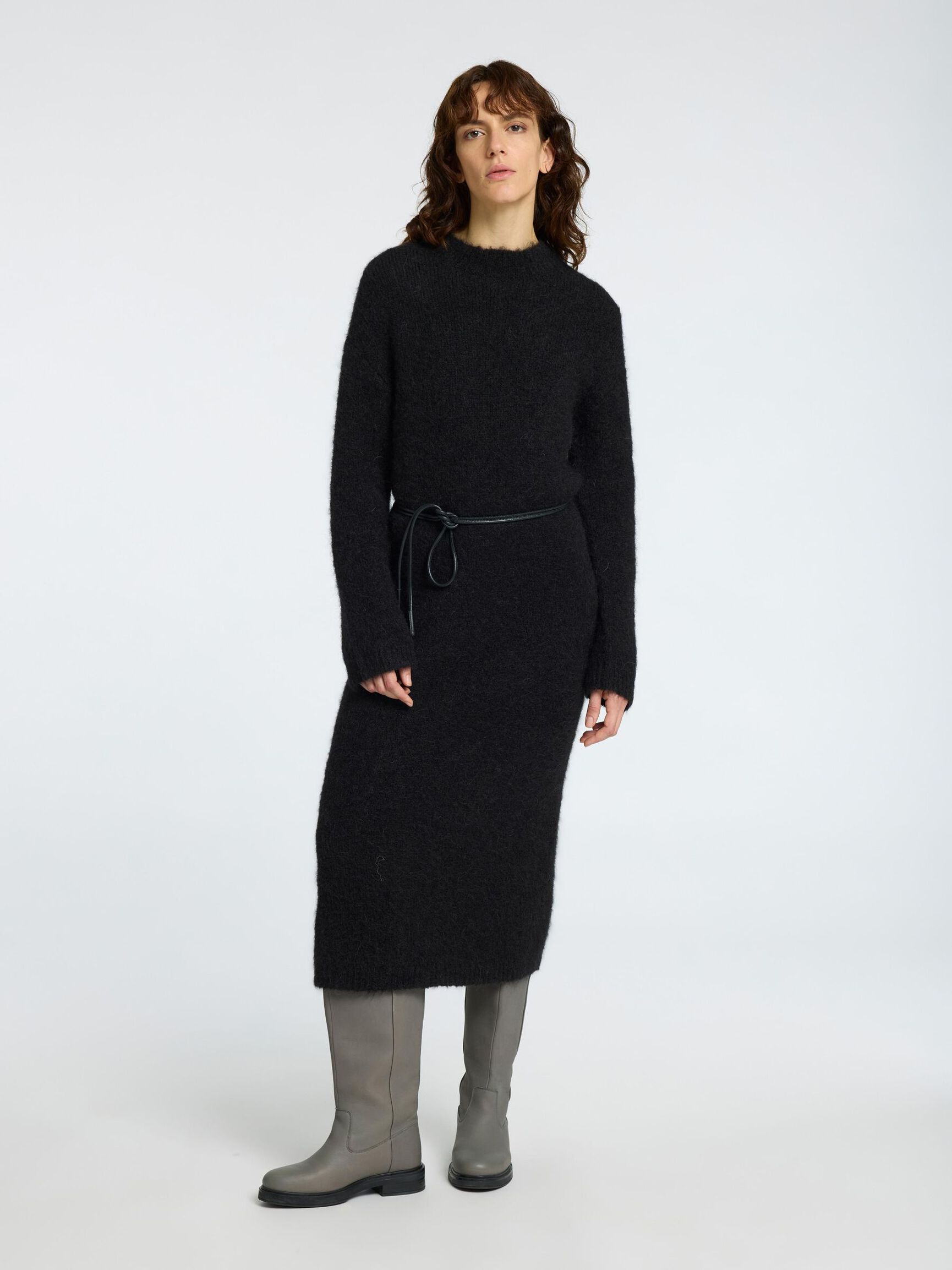 WOLMIX MAXI JURK, Black, highres
