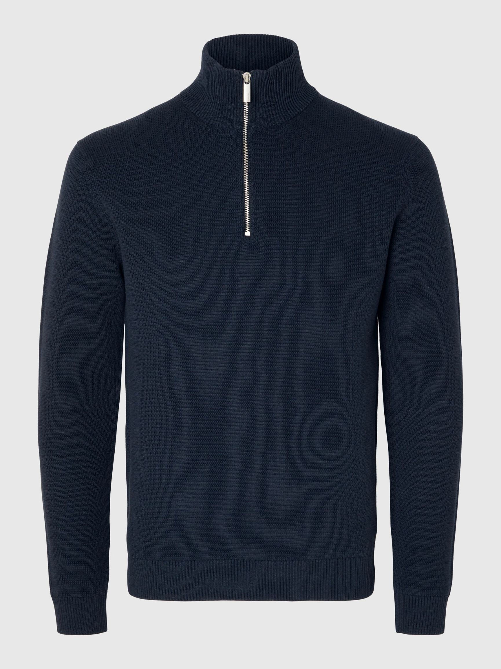 HALF-ZIP PULLOVER, Sky Captain, highres