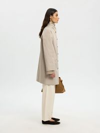 LANG TRENCHCOAT, Pure Cashmere, highres
