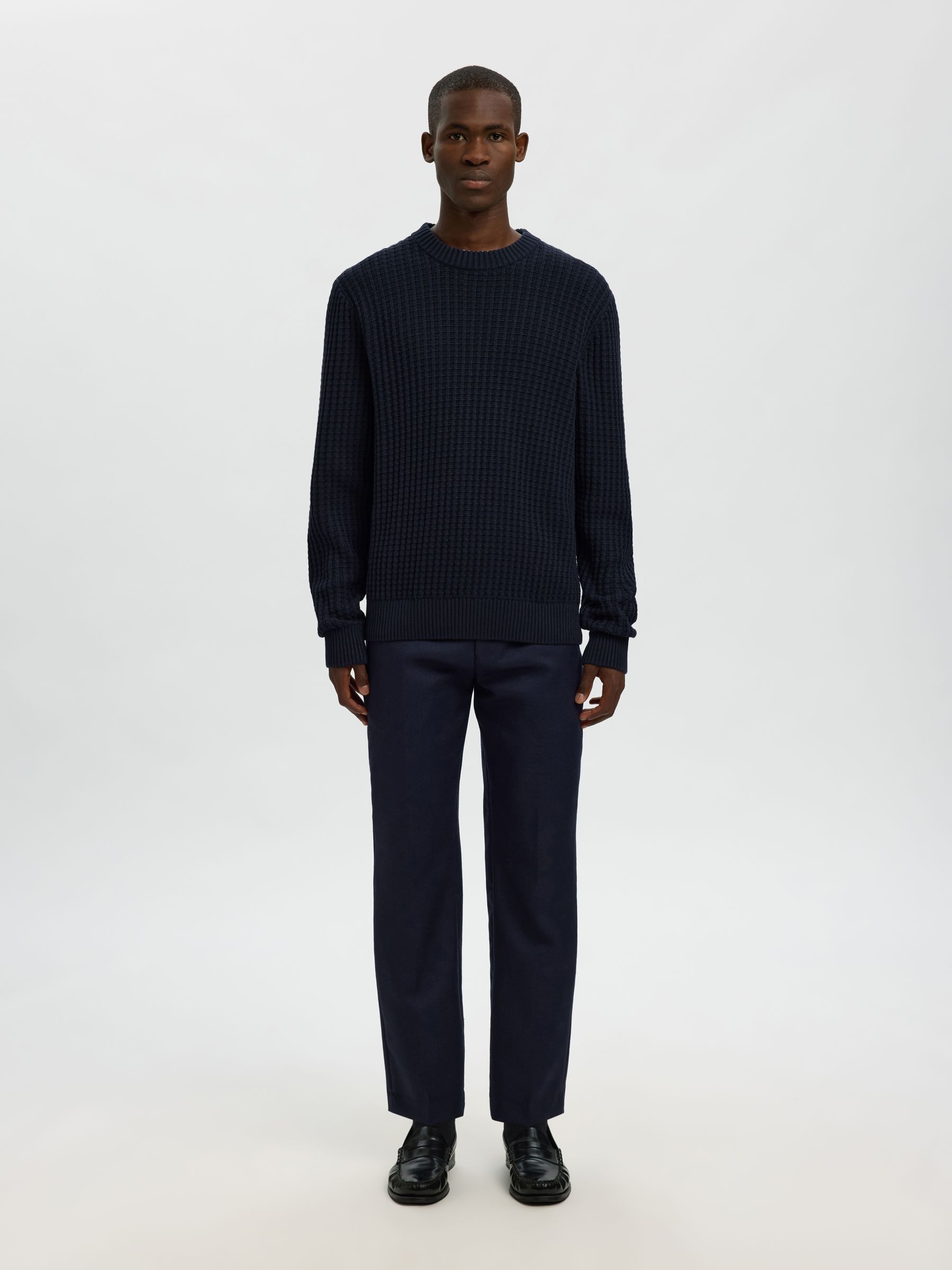 SWETER Z OKRĄGŁYM DEKOLTEM, Sky Captain, highres