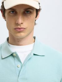 BOMULLSSYDD PIKÉTRÖJA, Winter Sky, highres