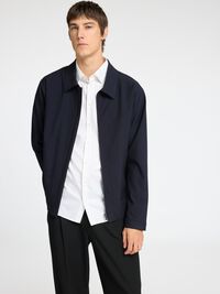REISSVERSCHLUSS JACKE, Dark Sapphire, highres