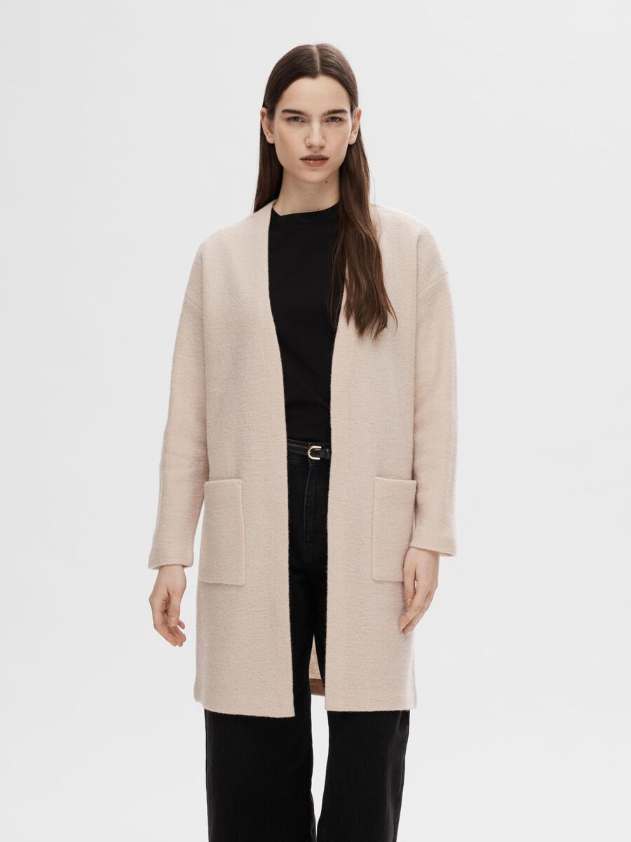 Selected WOLL STRICKJACKE, Oatmeal, highres - 16051787_Oatmeal_003.jpg