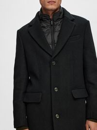 PŁASZCZ 2 W 1, Black, highres