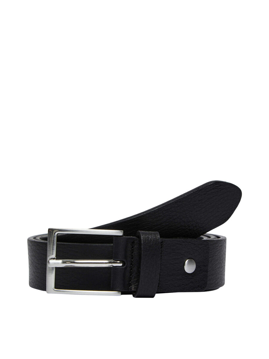 Selected LEDER GÜRTEL, Black, highres - 16086587_Black_001.jpg