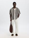 Selected PATTERNED SHORT SLEEVED SHIRT, Black, highres - 16088360_Black_1165906_008.jpg