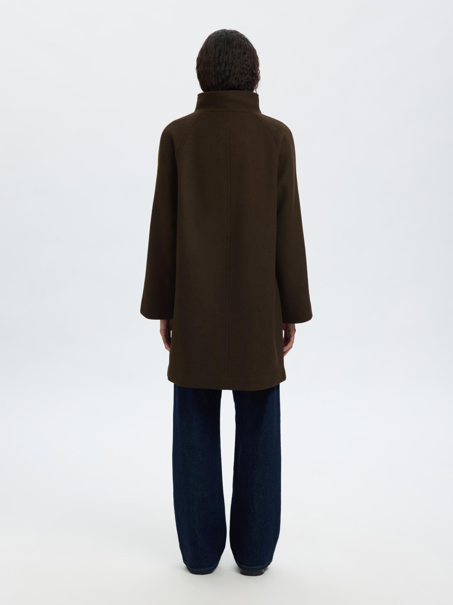 WOOL BLEND COAT, Delicioso, highres