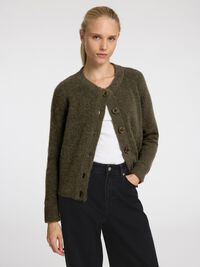 WOLLGEMISCH STRICK STRICKJACKE, Kalamata, highres
