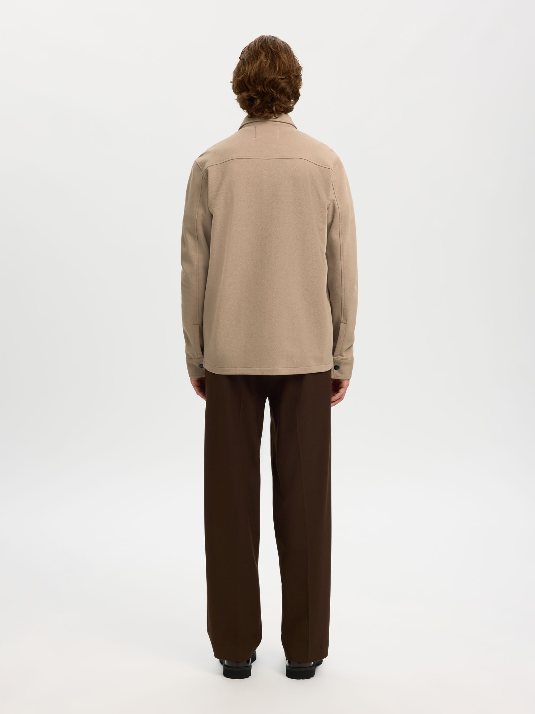 CLASSIC OVERSHIRT, Savannah Tan, highres