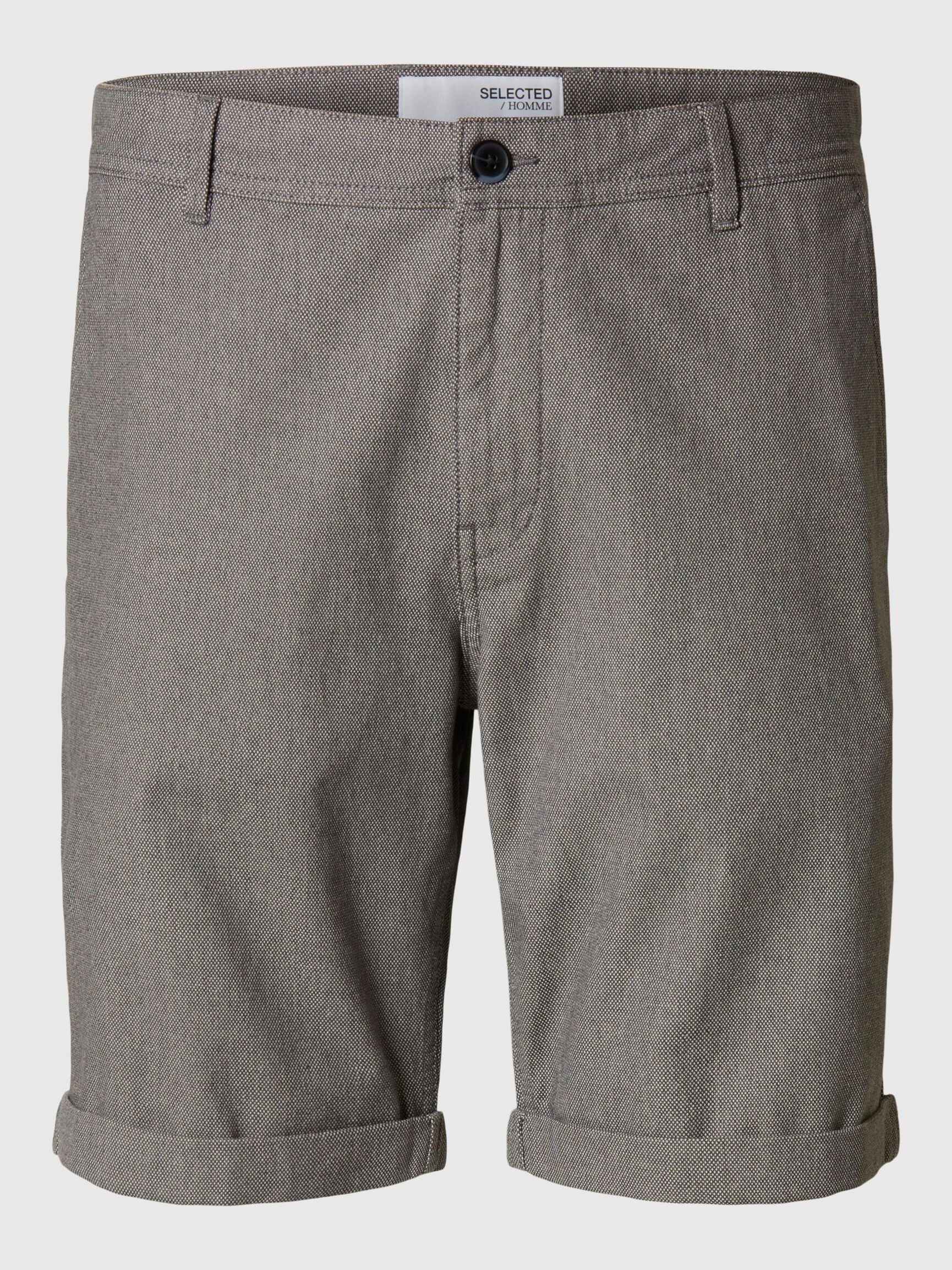 COTON FLEX SHORT, Asphalt, highres