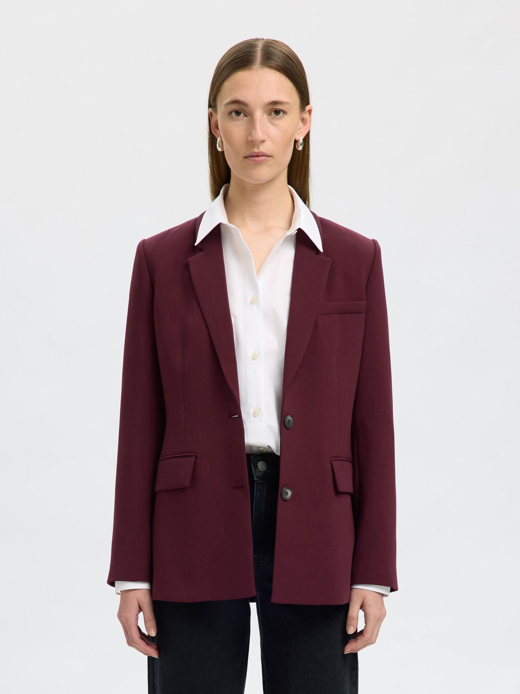 CLASSIC FIT BLAZER, Fig, highres