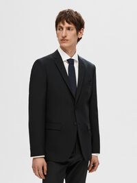 CLASSIC WOOL BLEND TIE, Sky Captain, highres